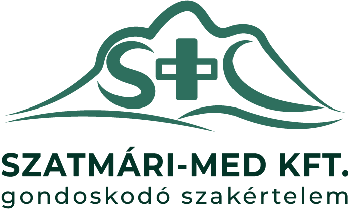 Szatmári-med kft logó